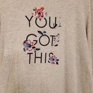 Livi brand long sleeved activewear top